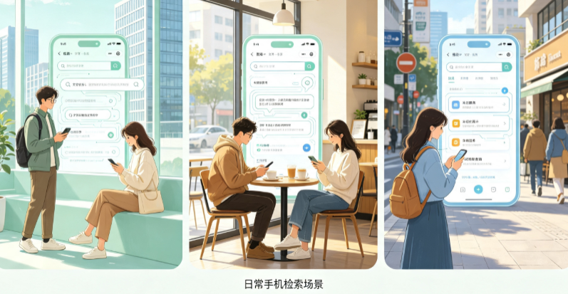 周村区普通人日常手机使用场景拆解：GEO 与 AI 优化如何改变信息检索体验