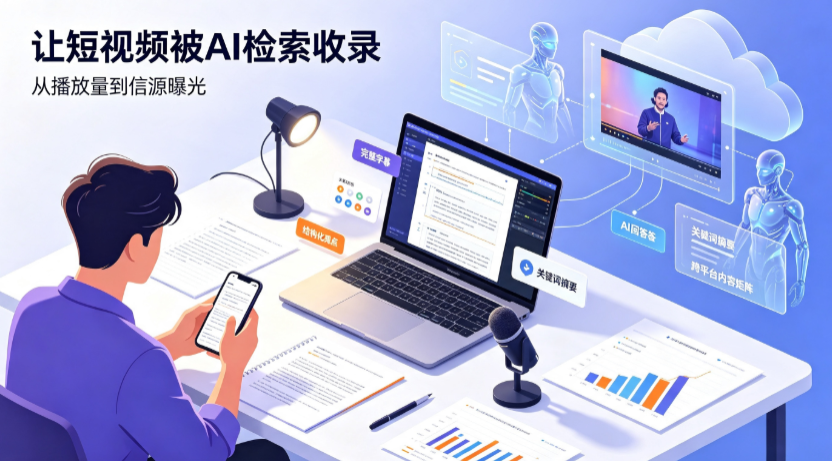 周村区短视频创作者新必修课：吃透 GEO 优化，让抖音内容被豆包、DeepSeek、元宝智能体收录